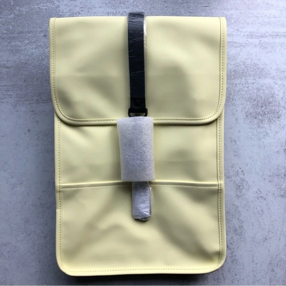 Rains Mini Backpack Color Straw NWT Unisex